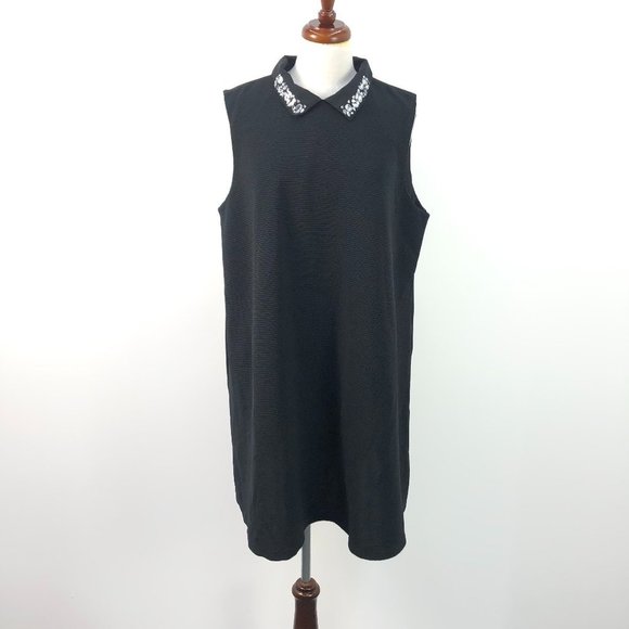 ASOS Maternity Dresses & Skirts - NWT Asos Black Rhinestone Collar Maternity Dress